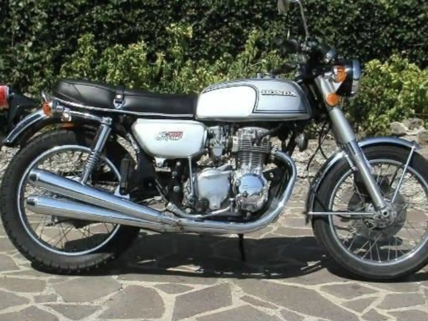 Honda CB 350 VENDO N. 2 Honda 350 CB Four Argent - 2