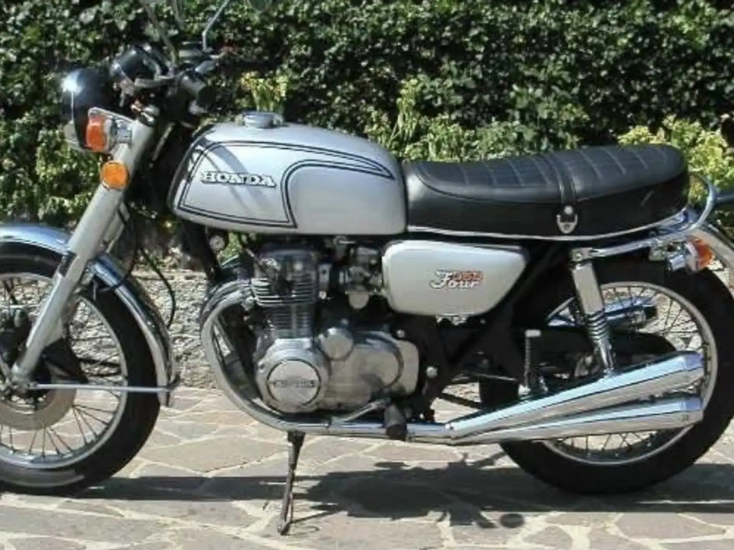 Honda CB 350 VENDO N. 2 Honda 350 CB Four Argent - 1