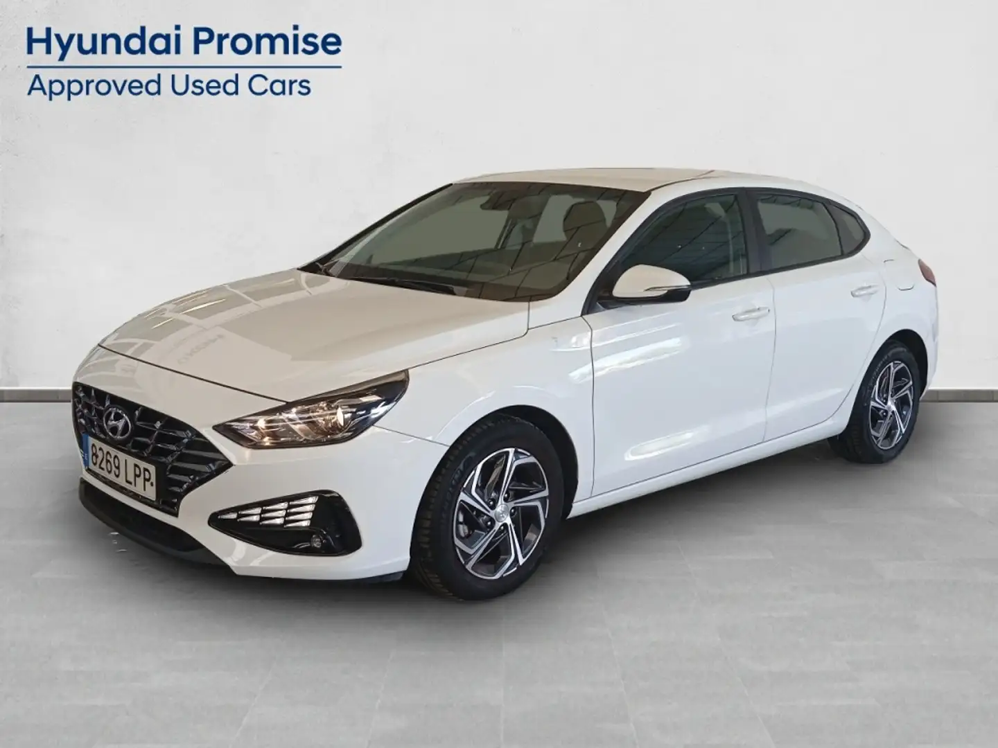 Hyundai i30 1.0 TGDI Klass 120 Blanc - 1