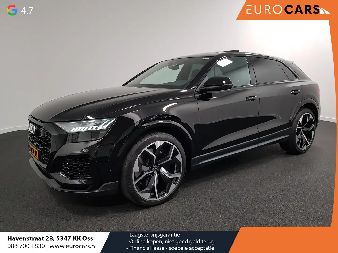 Audi RS Q8 4.0 TFSI Q8 Quattro 600pk! | Panoramadak | Navigat Zwart - 1
