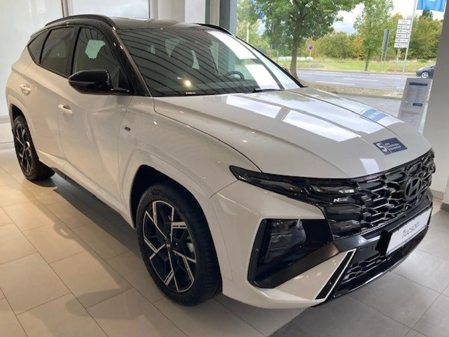 Hyundai TUCSON N Line Mild-Hybrid 2WD Blanc - 2
