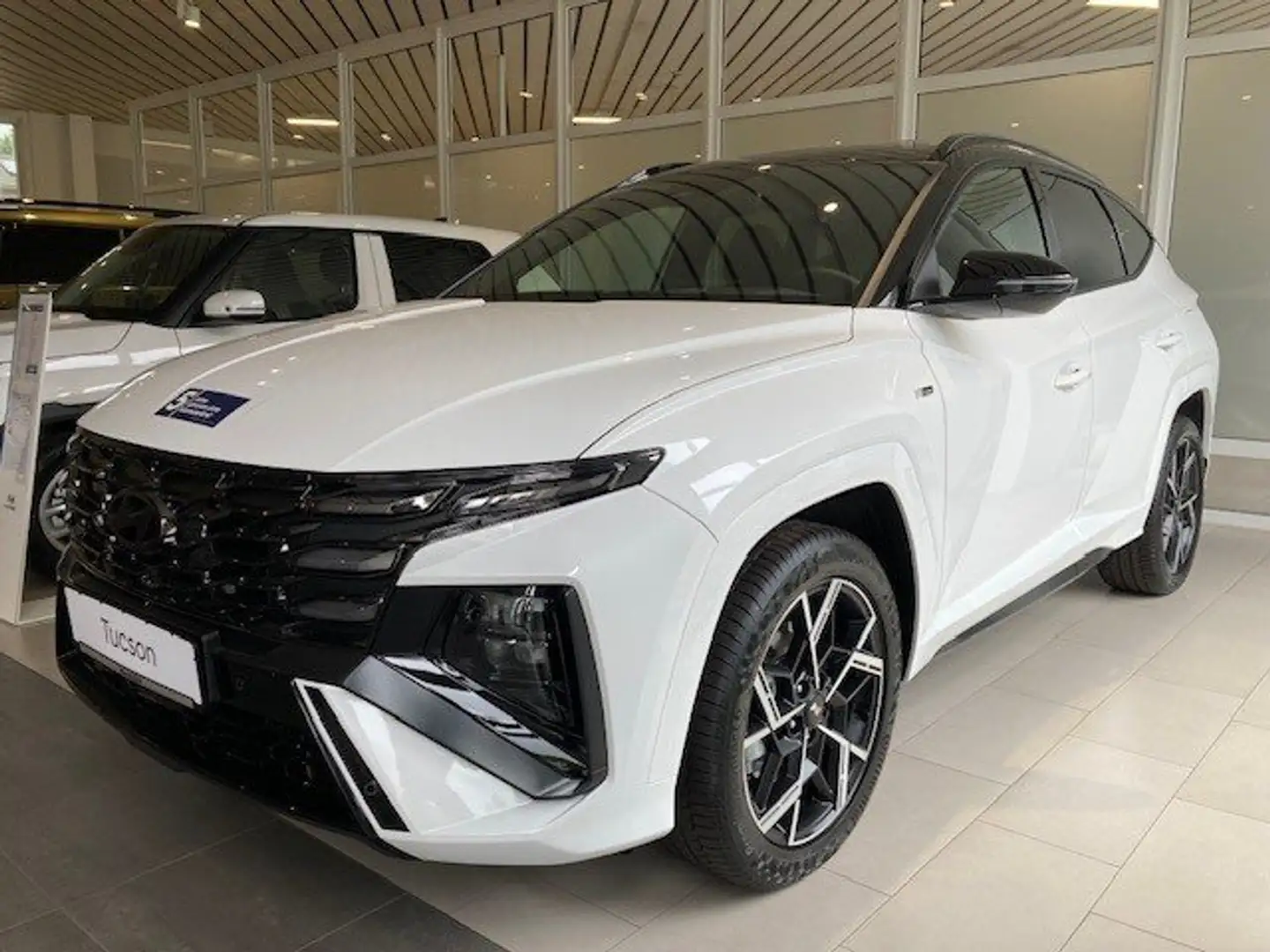 Hyundai TUCSON N Line Mild-Hybrid 2WD Blanc - 1