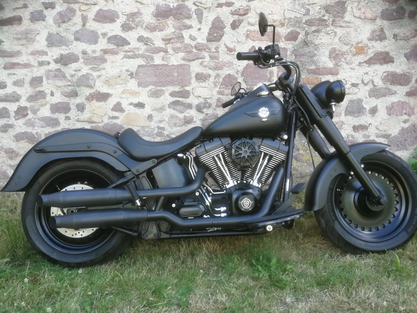 Harley-Davidson Fat Boy special Fekete - 1