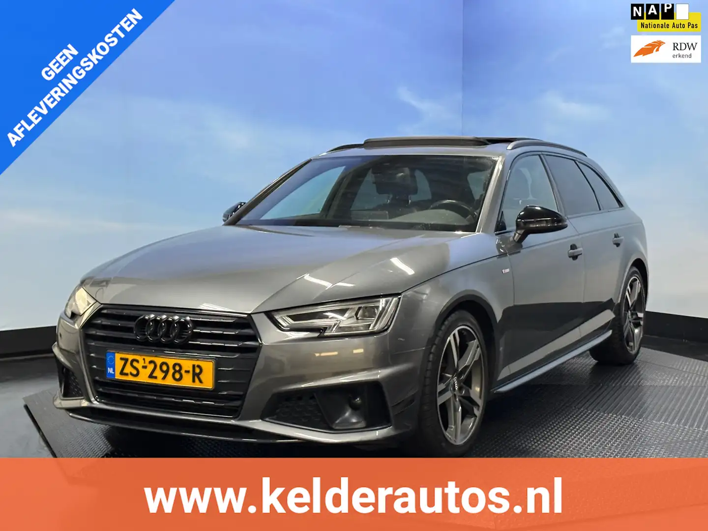 Audi A4 Avant 40 TFSI Sport S line edition |Pano Dak| Virt Grijs - 1