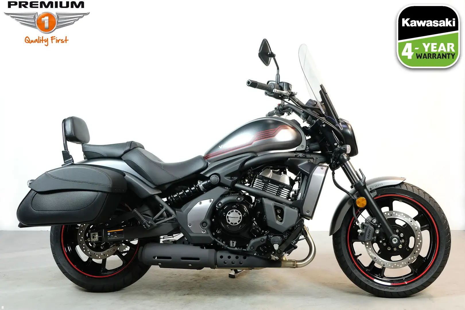Kawasaki Vulcan S SE TOURER Zwart - 1