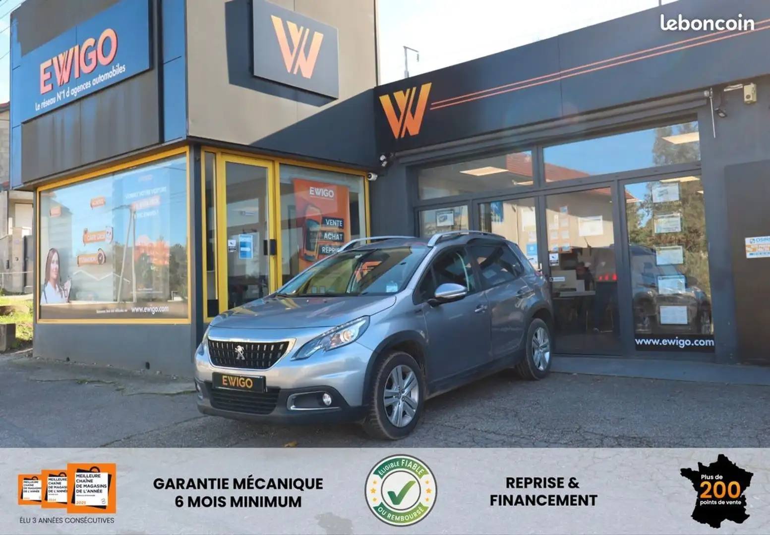 Peugeot 2008 generation-i 1.2 puretech 110 ch signature Gris - 1