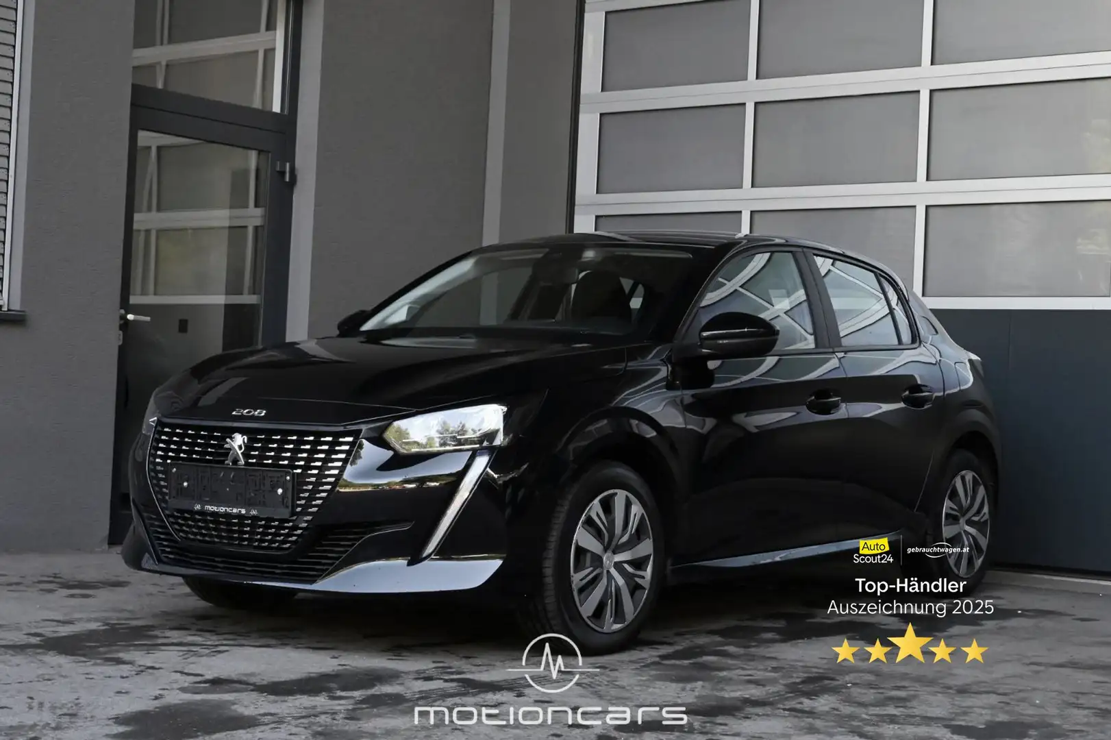 Peugeot 208 1.5 BlueHDi 100 Active Pickerl NEU Schwarz - 1