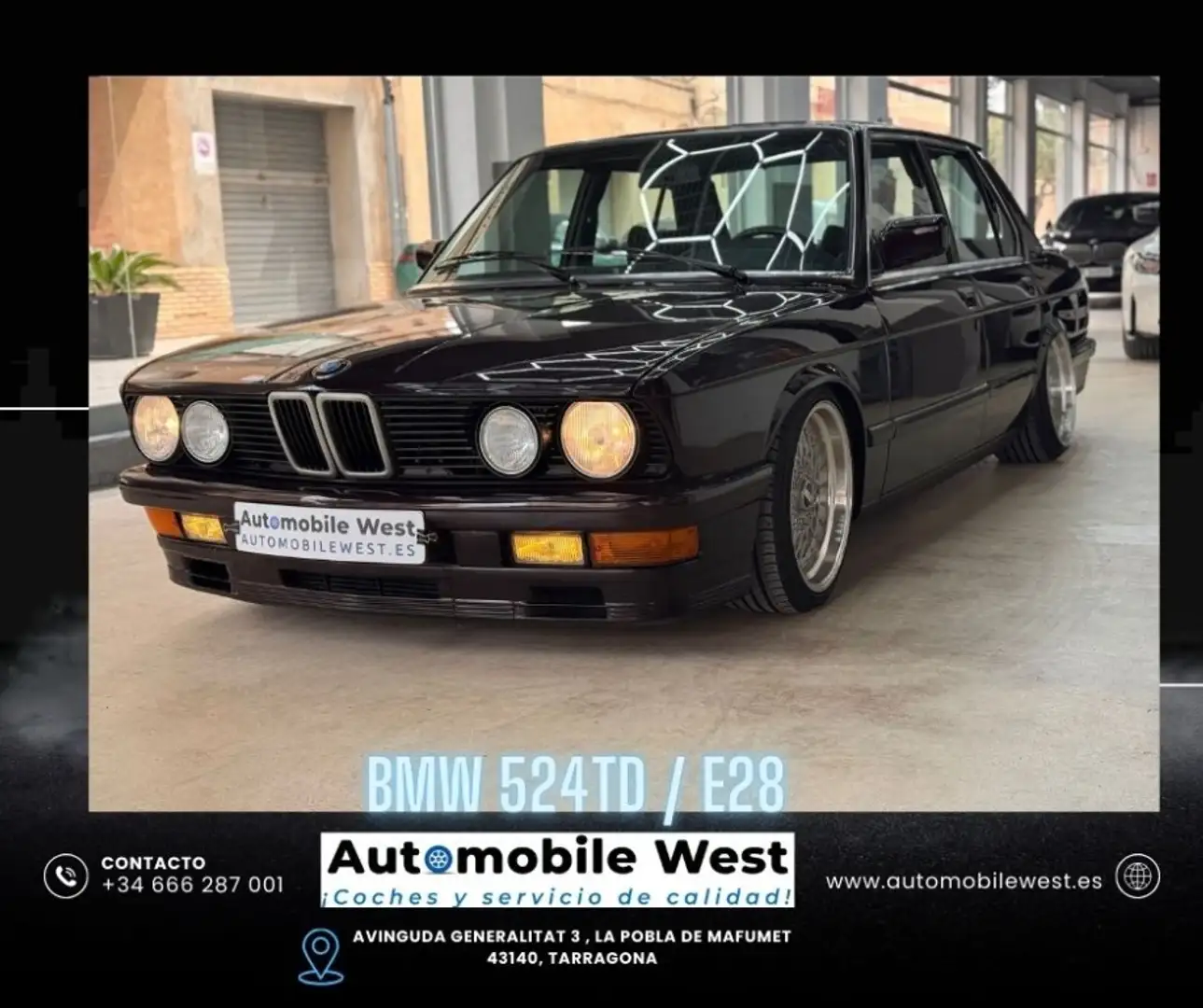 BMW 524 td Violet - 1