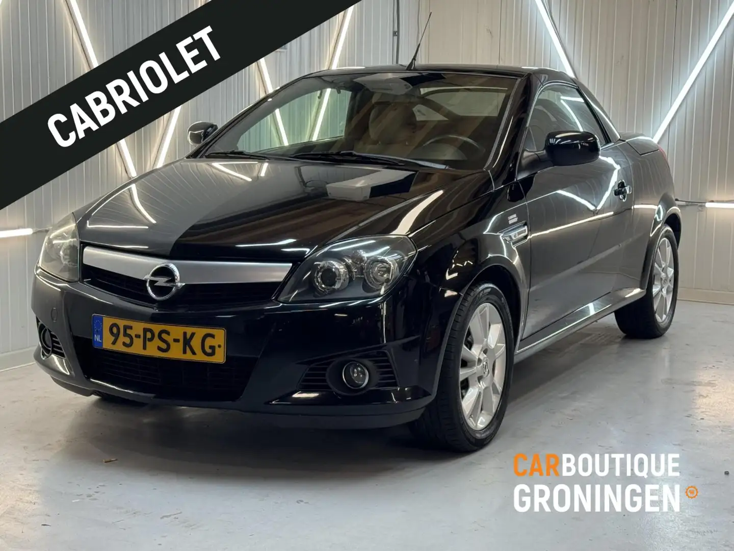 Opel Tigra TwinTop 1.4-16V Enjoy | NET BINNEN | IRMSCHER Zwart - 1