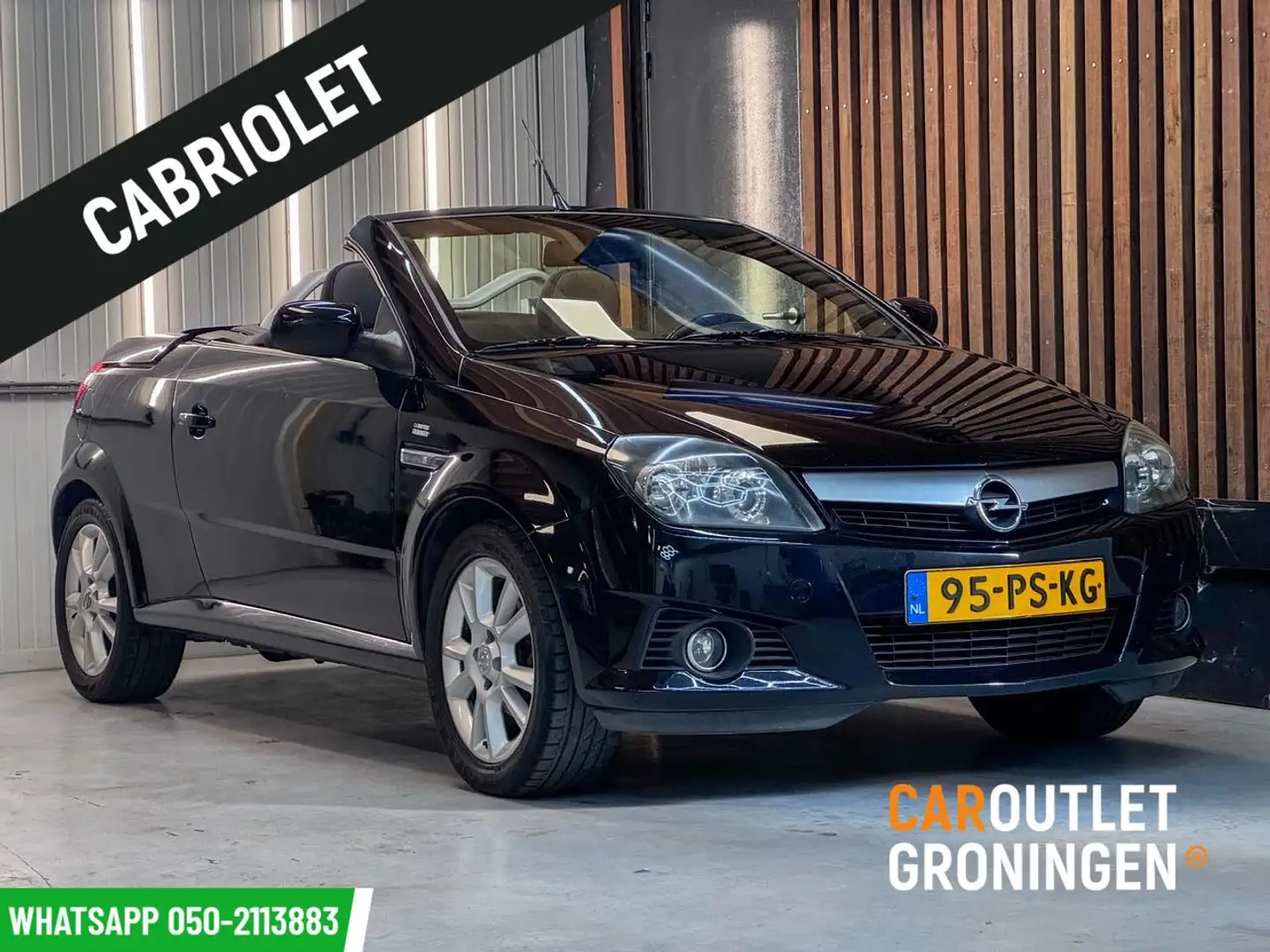Opel Tigra TwinTop 1.4-16V Enjoy | IRMSCHER | NAP | AIRCO Zwart - 1