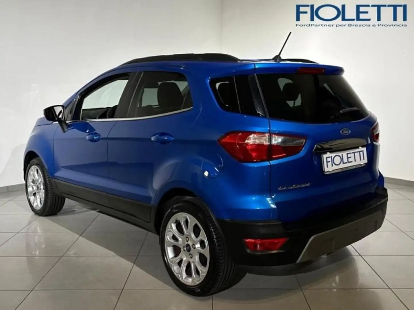 Ford EcoSport 1.0 ECOBOOST 125 CV START&STOP TITANIUM Modrá - 2
