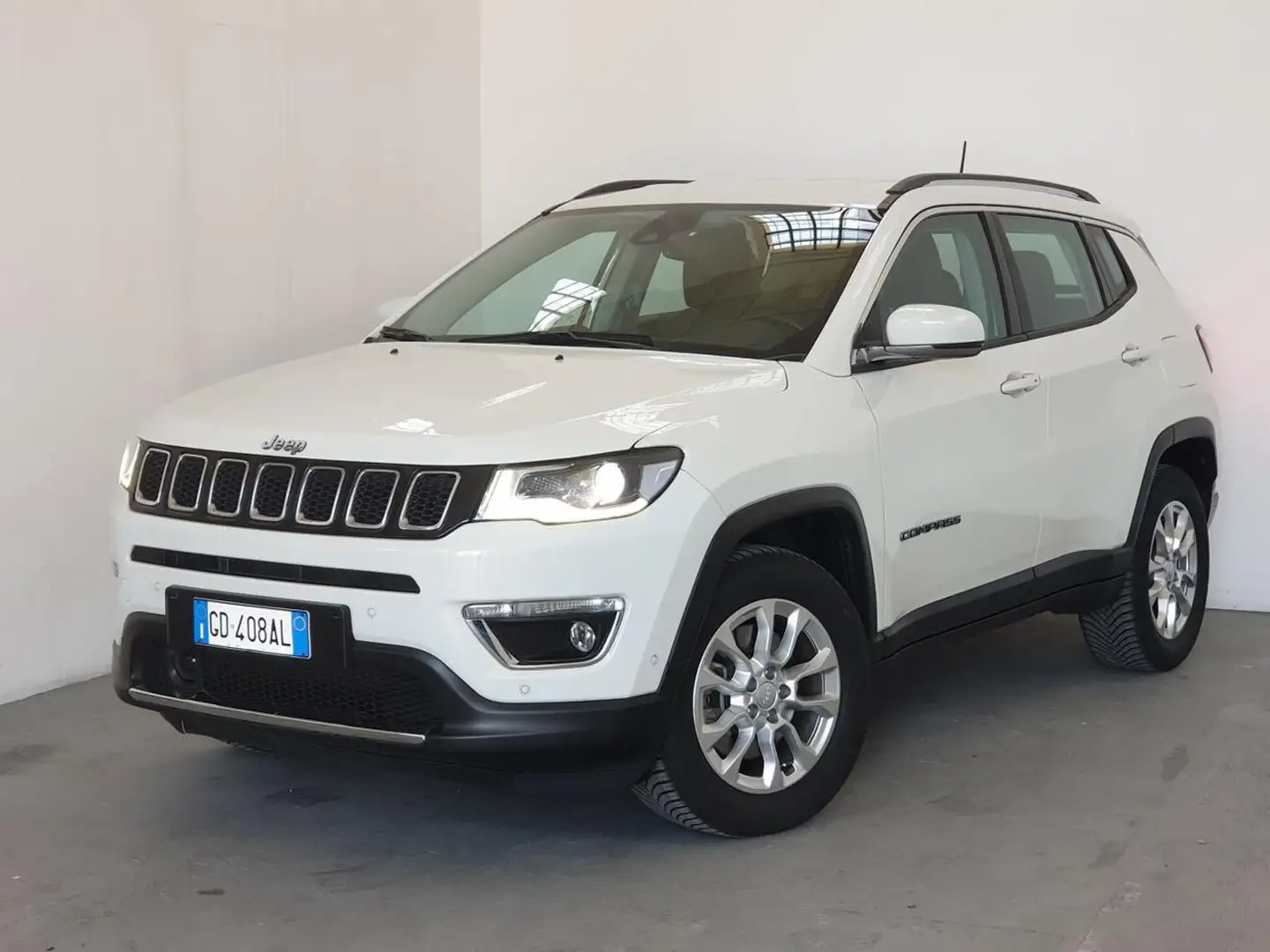 Jeep Compass HYBRID PLUG IN 1.3 Turbo T4 190 CV 4xe Limited AUT Grijs - 1