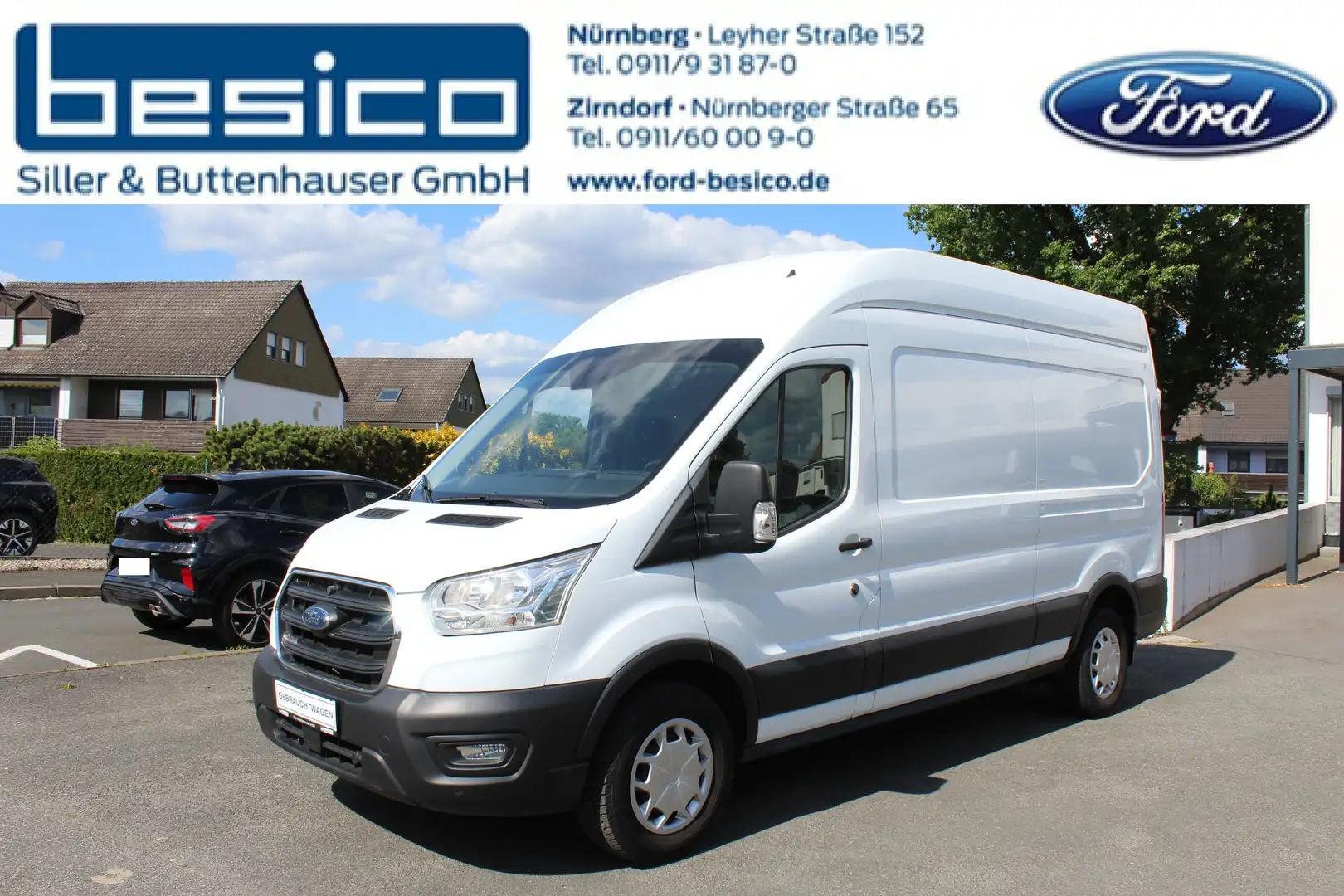 Ford Transit Trend 350 L3H3*170PS*Kamera*Express Line*PDC* Blanc - 1