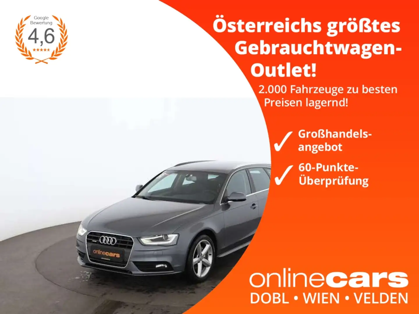 Audi A4 Avant 2.0 TDI quattro XENON LEDER SITZHZG TEMP Šedá - 1