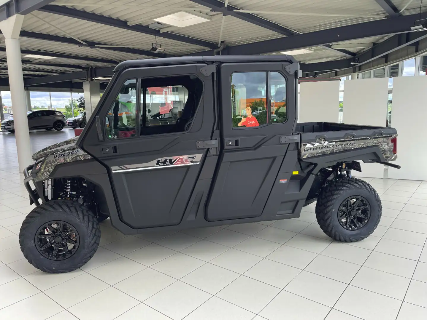 Overig Workcross 1000 6 Sitzer+Geschlossen+Klima+ABS+AT Groen - 2