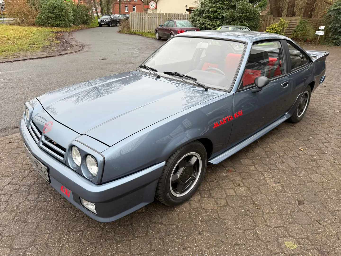 Opel Manta B GSi Exclusiv *H-Kennzeichen*SSD*unverbastelt* Bleu - 2