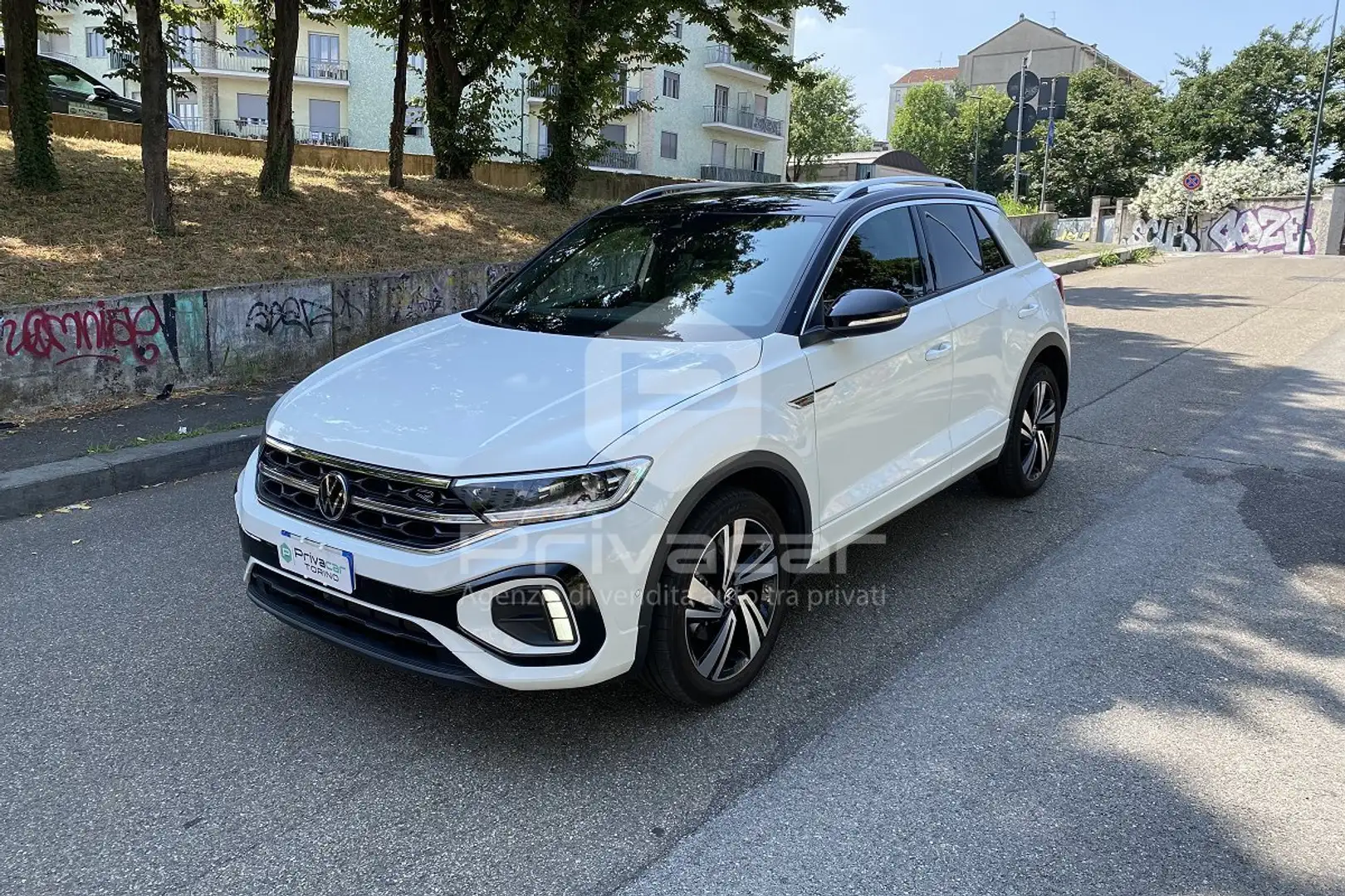 Volkswagen T-Roc T-Roc 1.0 TSI R-Line Bianco - 1