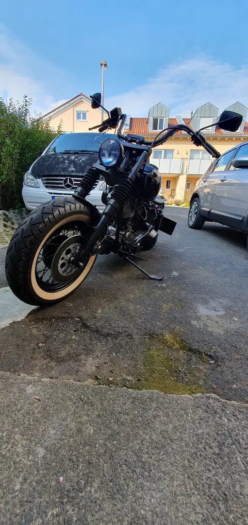 Harley-Davidson Late Shovel Negru - 1