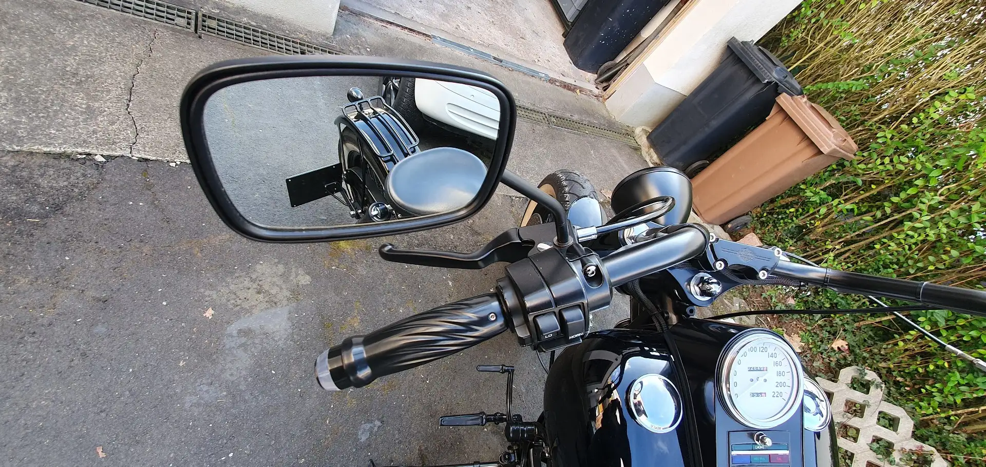 Harley-Davidson Late Shovel Negru - 2