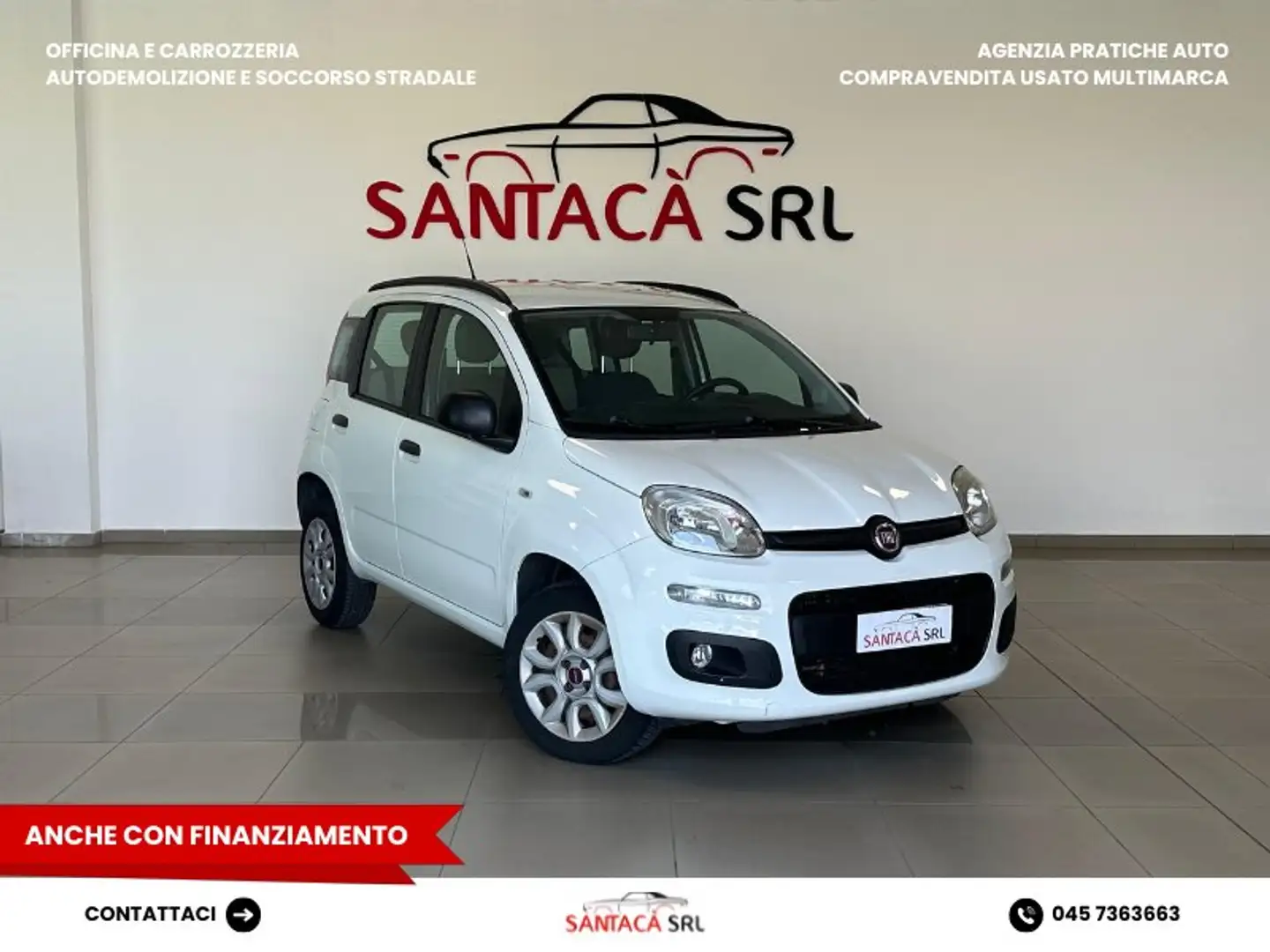 Fiat Panda 0.9 TwinAir Turbo Natural Power Lounge Weiß - 1