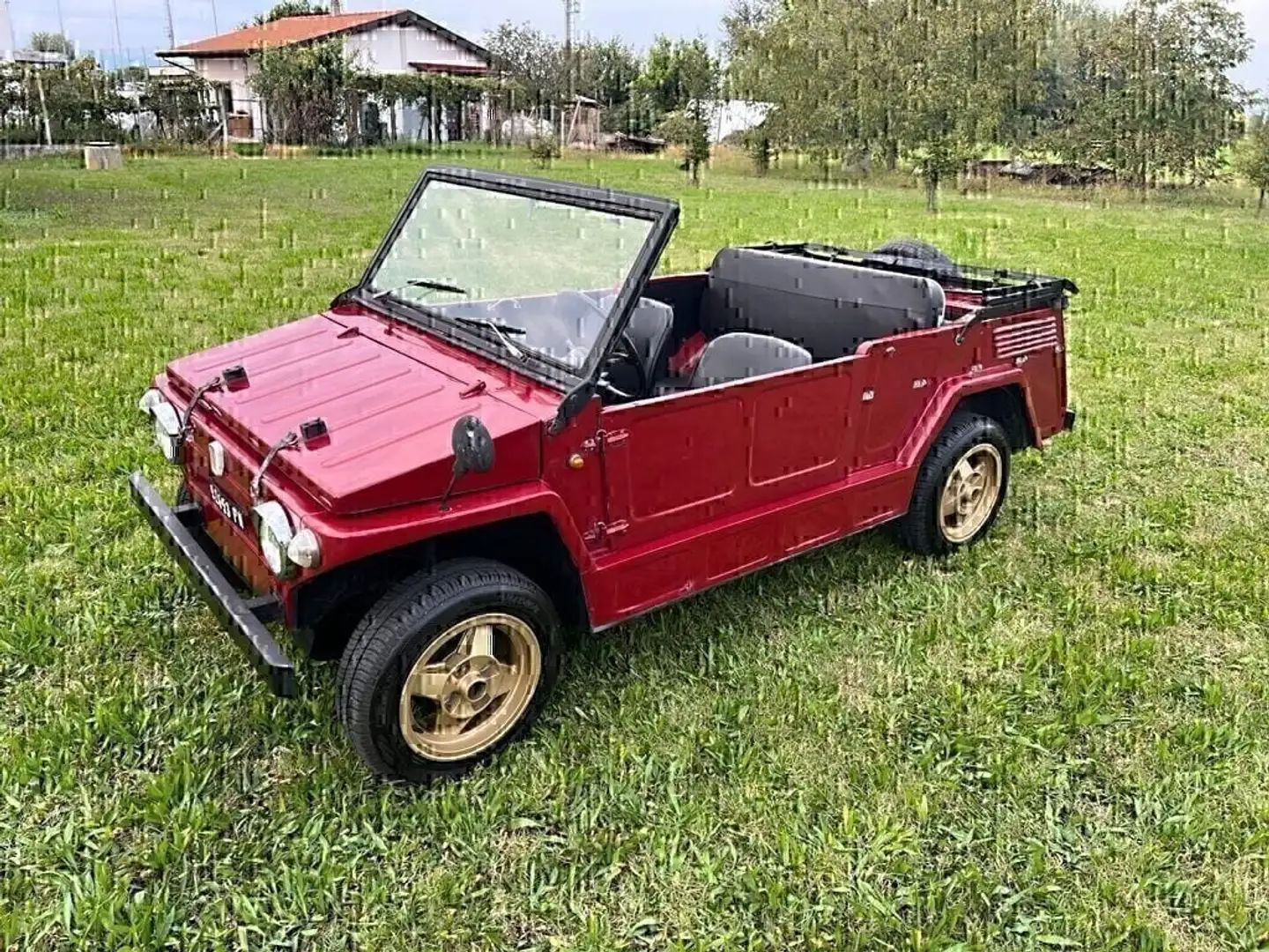 Fiat 600 savio jungla Brun - 1