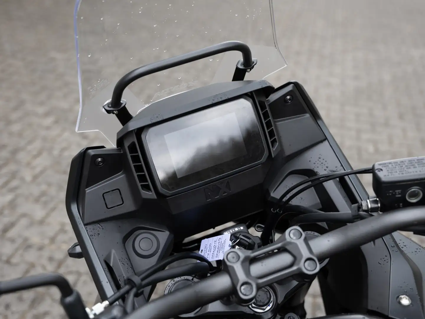 Honda NX 500 LED SCHEINWERFER Чёрный - 2