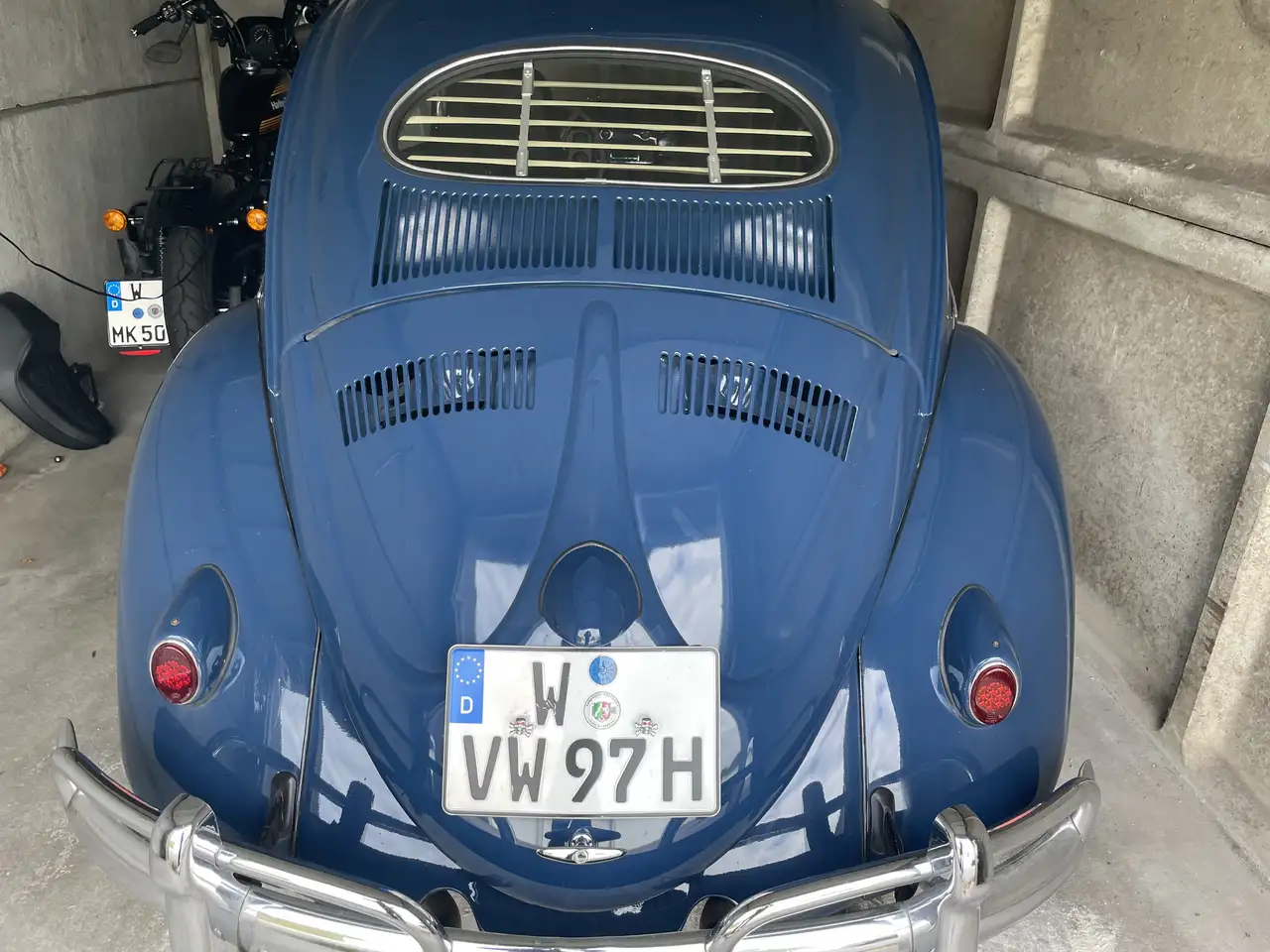 Volkswagen Käfer In Ovali Style Mit Stärkerem Motor Und Tiefer Gele, foto 10
