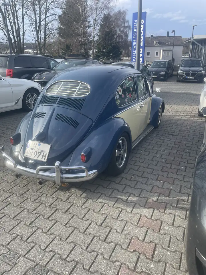 Volkswagen Käfer In Ovali Style Mit Stärkerem Motor Und Tiefer Gele, foto 7
