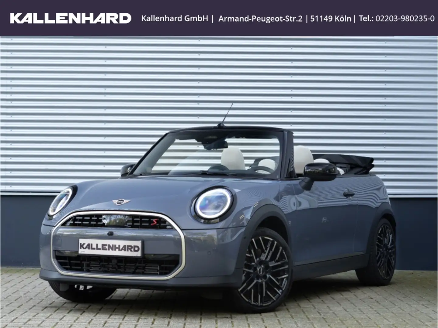 MINI Cooper S Cabrio Favoured-XL Paket-ACC-HUD-Memory Grau - 1