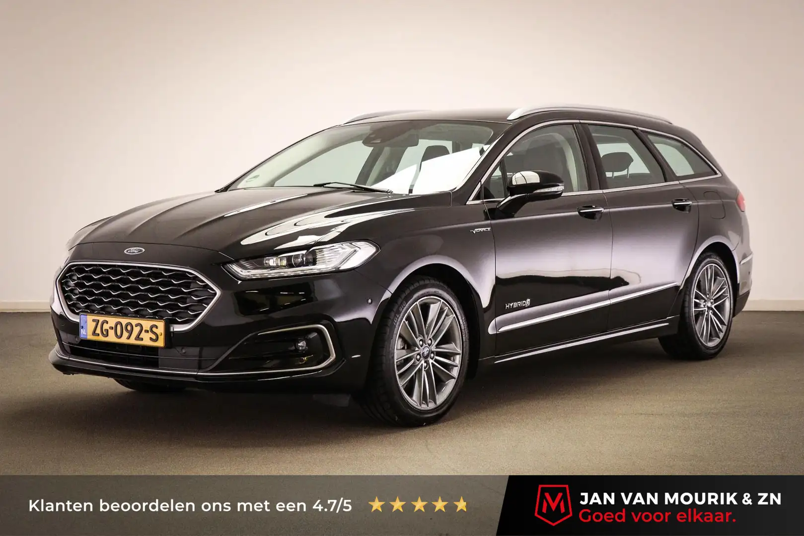Ford Mondeo Wagon 2.0 IVCT HEV Vignale | COMFORT SEAT / CONNEC Zwart - 1