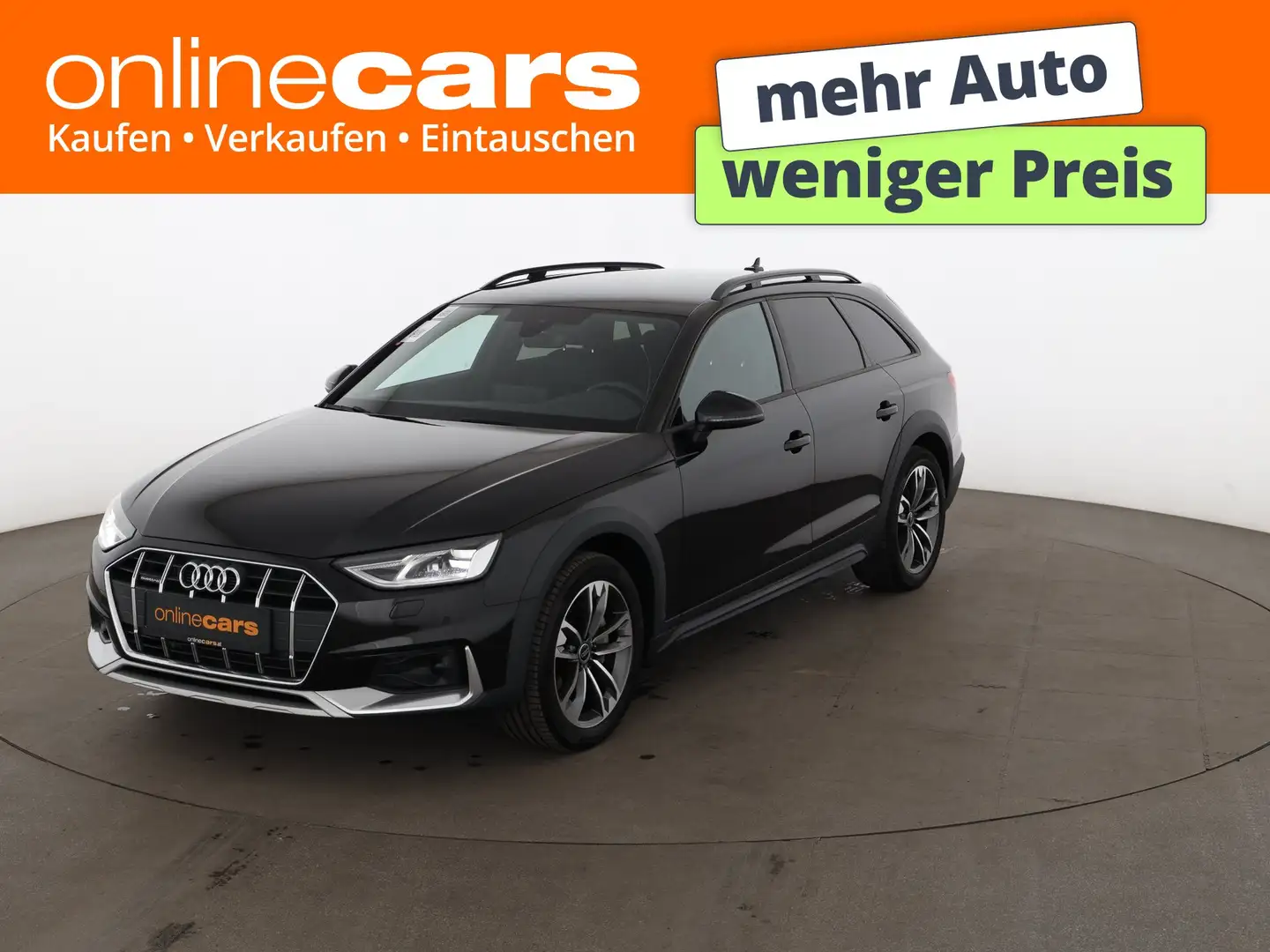 Audi A4 allroad 40 TDI quattro Aut LED AHK RADAR LEDER Schwarz - 1