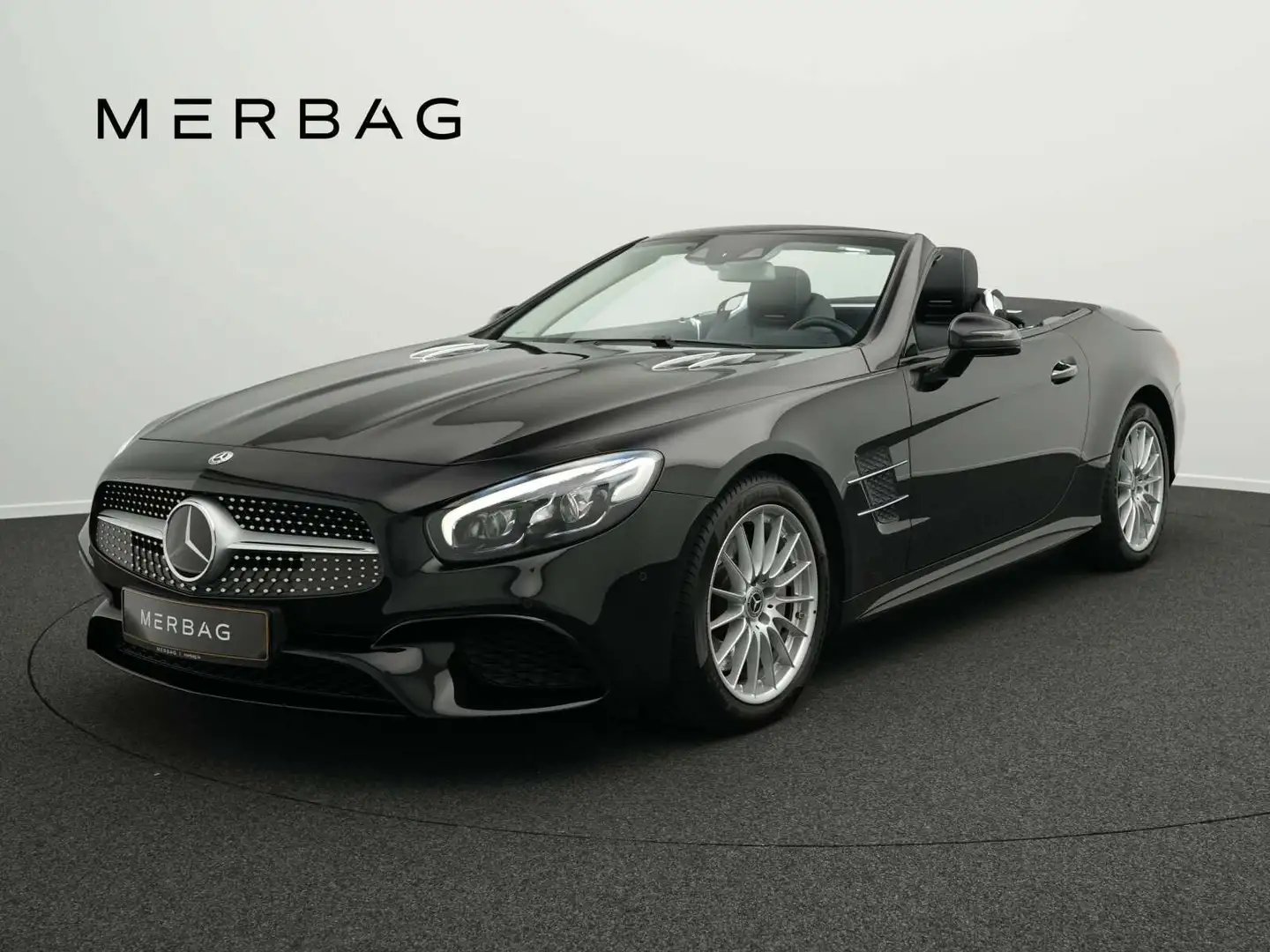 Mercedes-Benz SL 400 SL 400 Roadster Comand+Servo+ILS+Harman Noir - 1