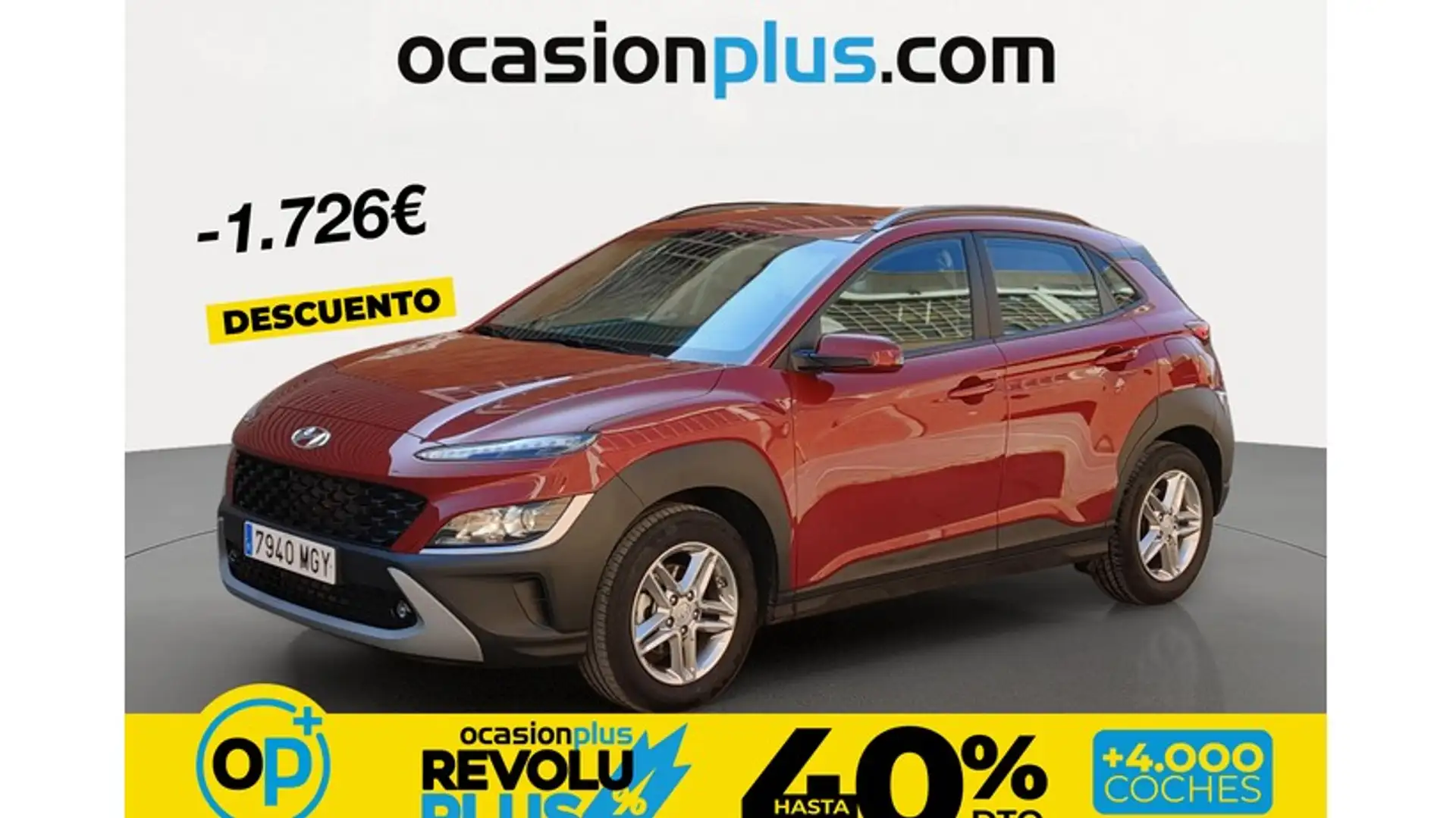 Hyundai KONA 1.0 TGDI Maxx 4x2 Rojo - 1