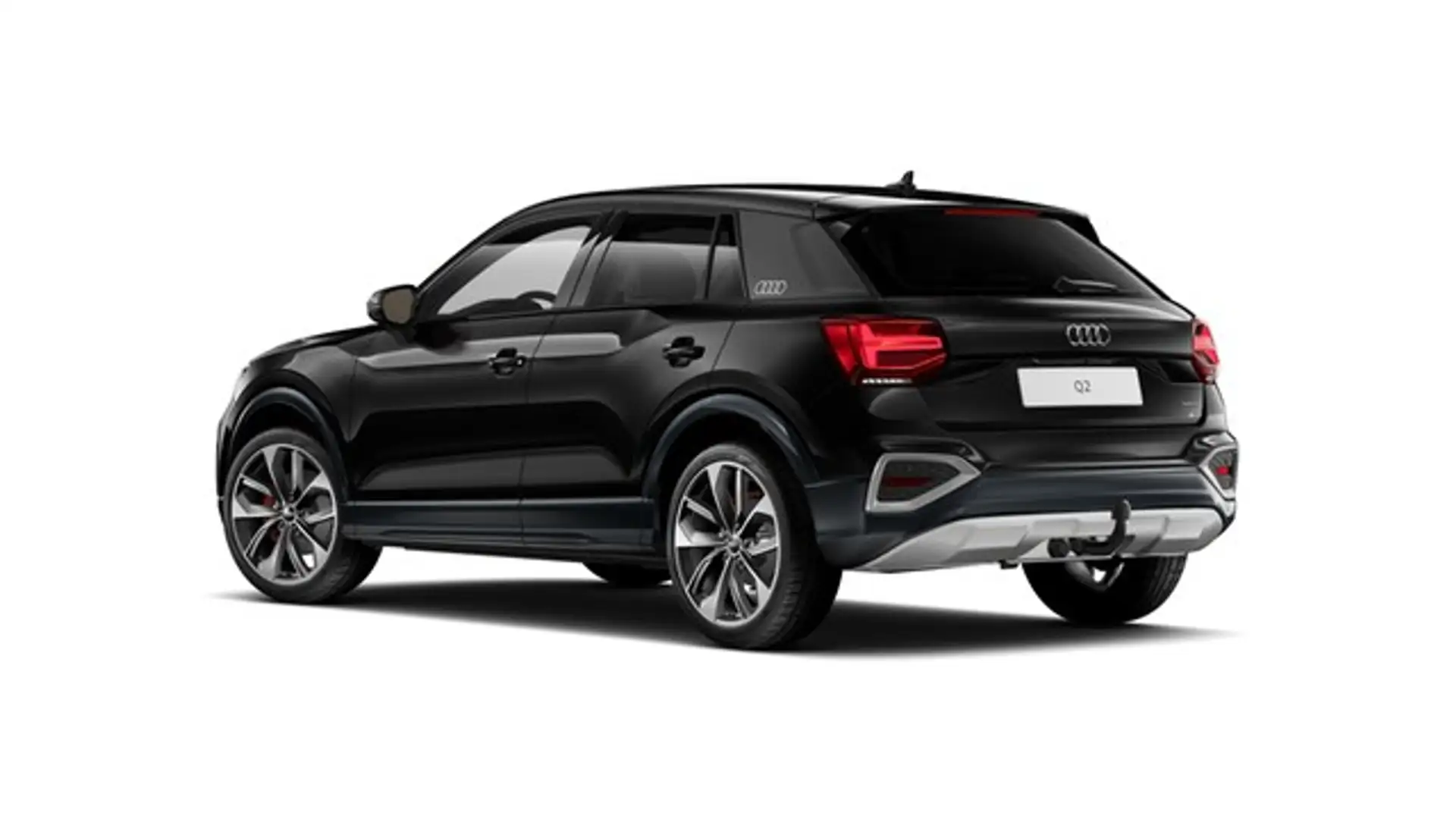 Audi Q2 40TFSI qua MATRIX LED AHK RFK PANO STANDHEIZ Schwarz - 2