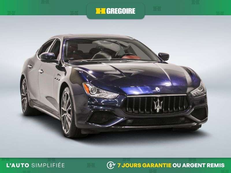 2022 Maserati Ghibli Modena Q4 AWD AUTO AC CUIR TOIT NAV MAGS CAM R BL