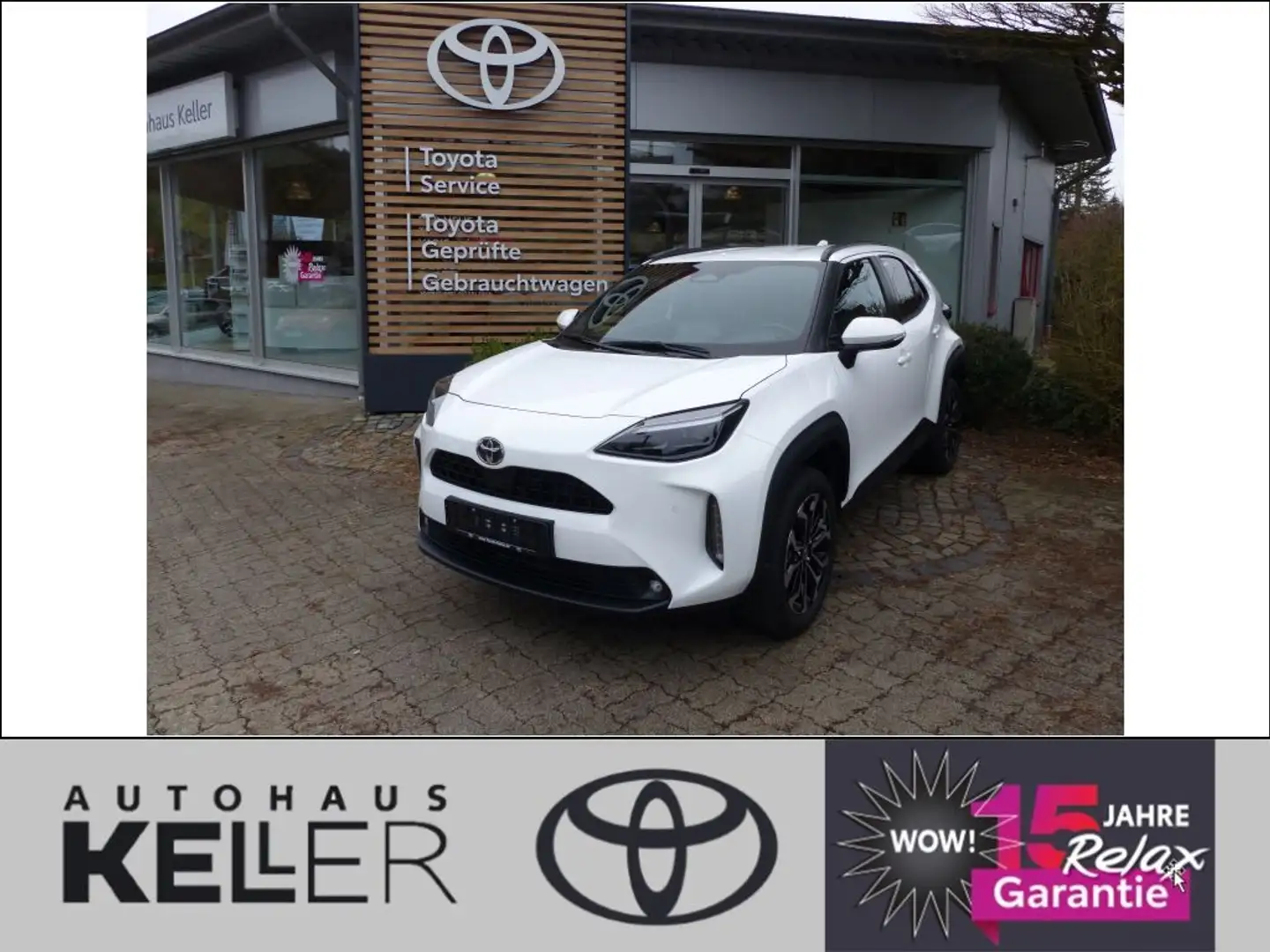 Toyota Yaris Cross Hybrid 130 1.5 VVT-i Teamplayer Weiß - 2