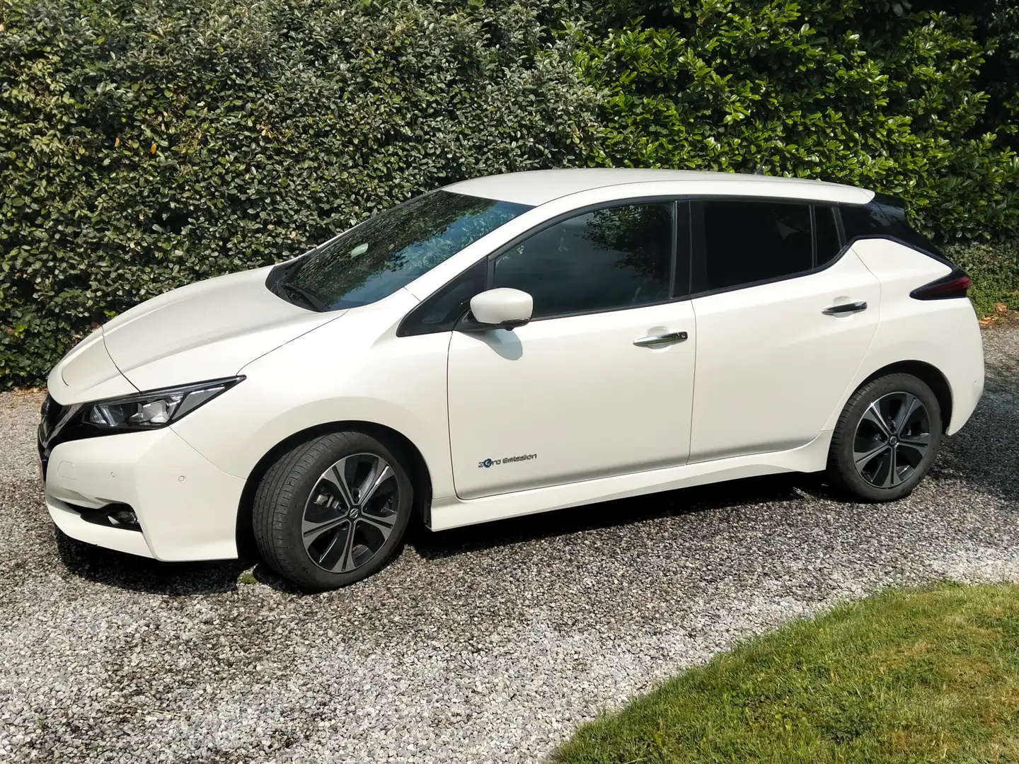 Nissan Leaf 40 kWh Tekna Blanc - 2