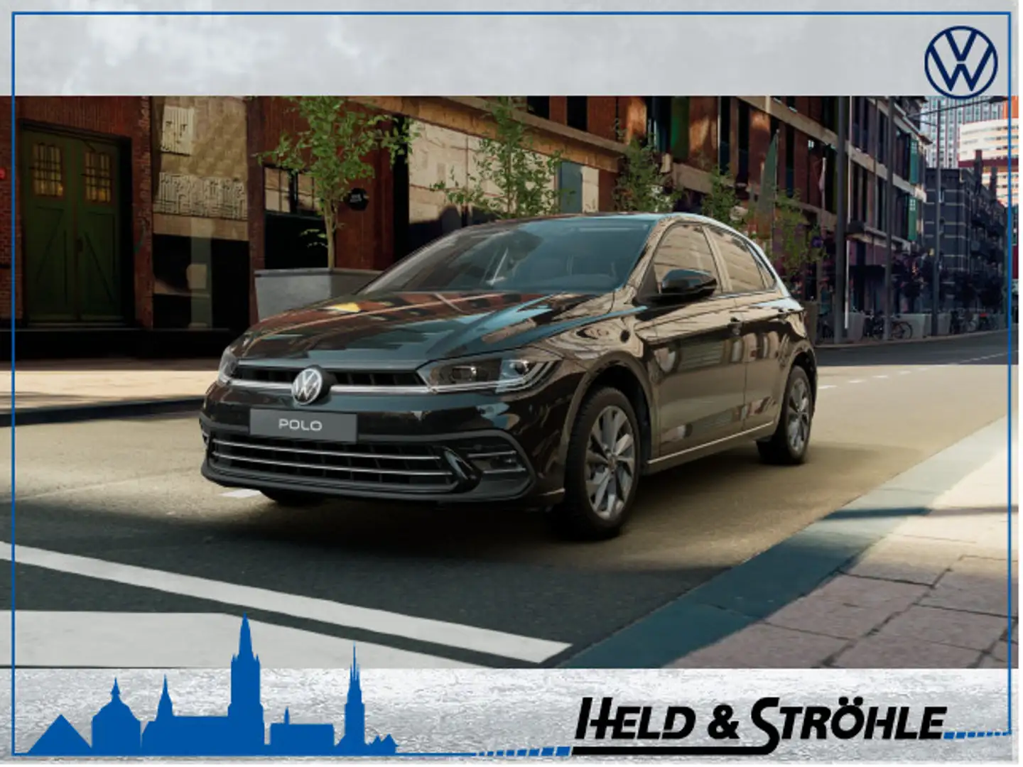 Volkswagen Polo Style 1.0 TSI DSG AHK IQ-LED NAV PDC SHZ Noir - 1