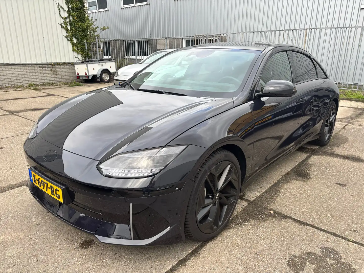 Hyundai IONIQ 6 First Edition AWD 77.4 kWh | Cruise control adapti Bleu - 1