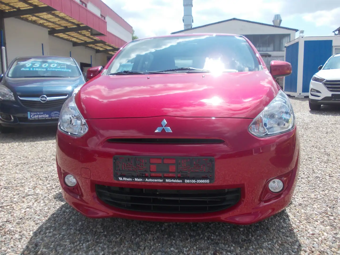 Mitsubishi Space Star 1. Hand, Automatik, 10000km, 2X Sitzheizung, Klima Rouge - 2