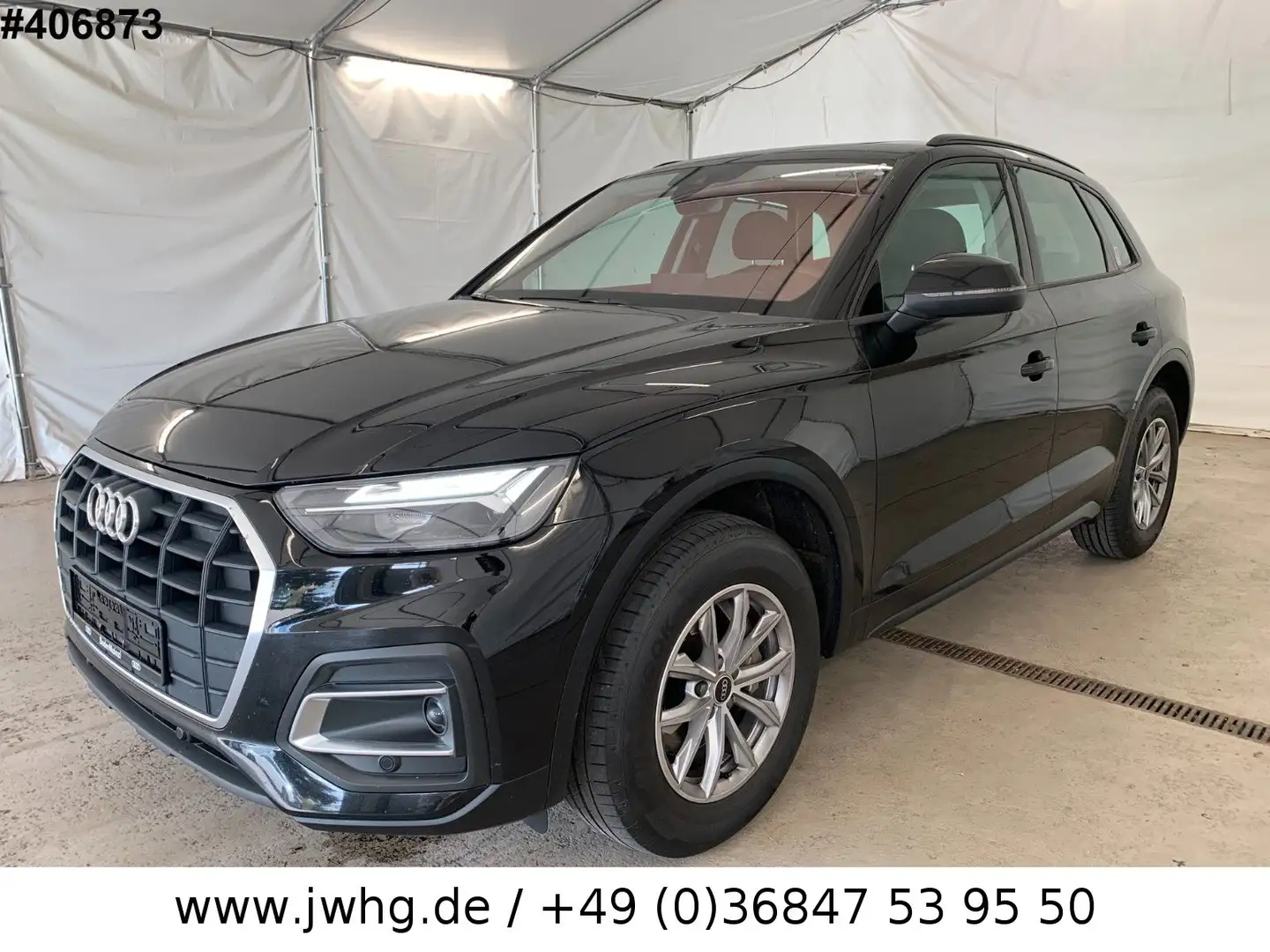 Audi Q5 40 quattro VIRTUAL/PANO/AHK/UNFALLFREI Schwarz - 1