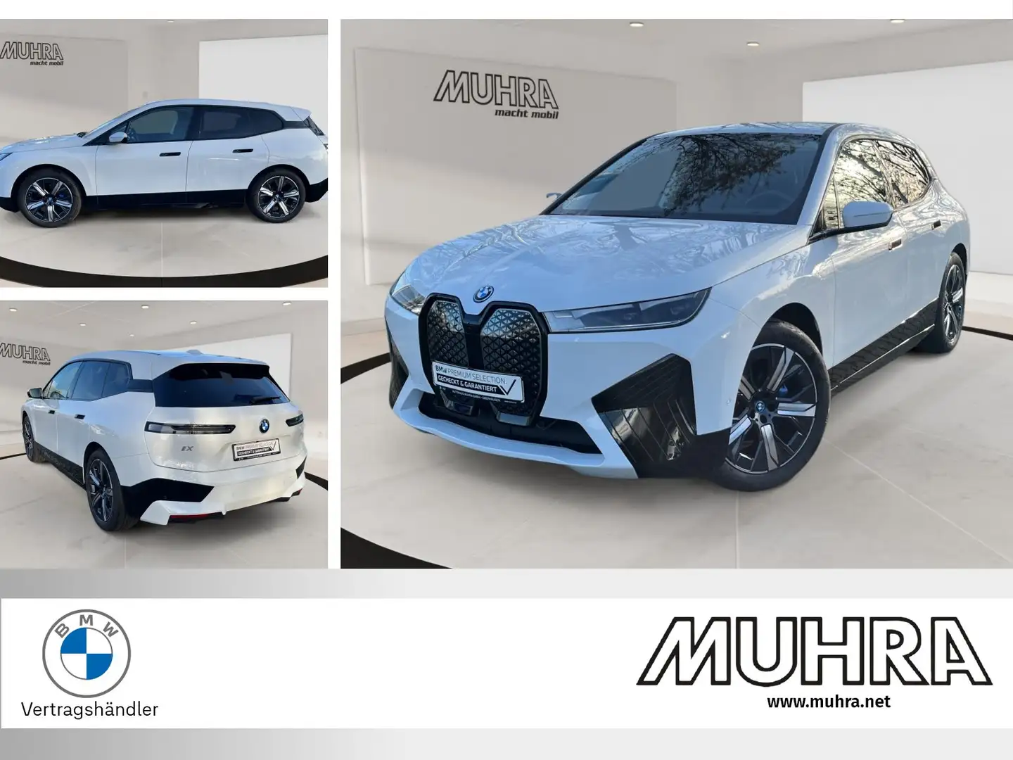 BMW iX xDrive40 Sportpaket DA+ LC Prof. Komfortzugang Weiß - 1