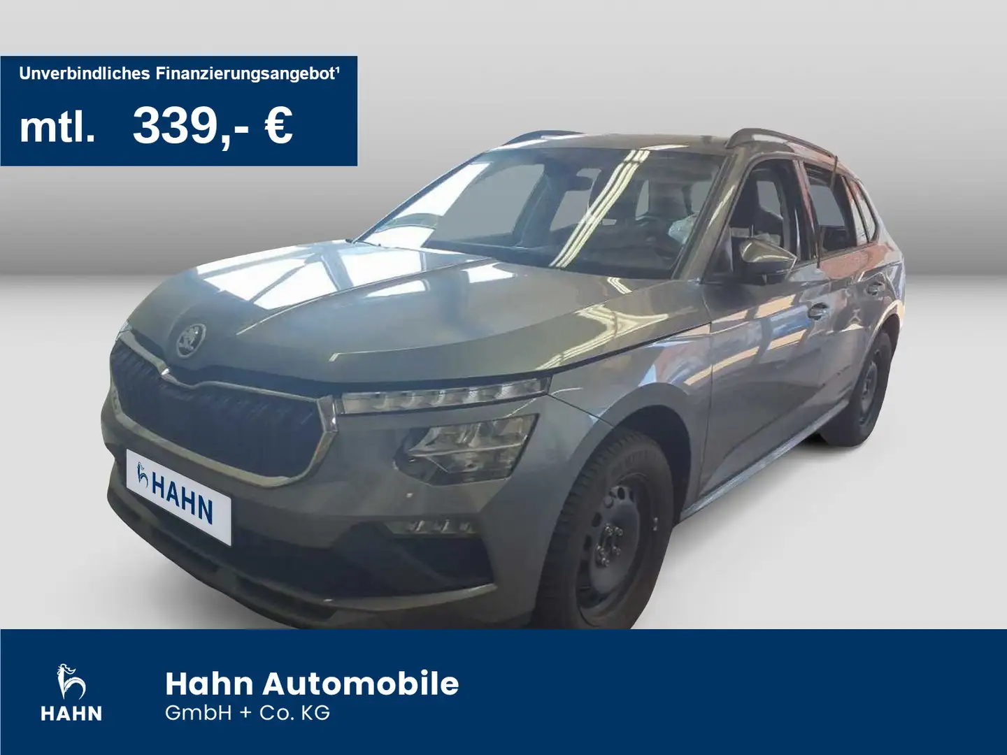 Skoda Kamiq 1.0TSI DSG Selection AHK-Vorb. Cam LED Nav Grau - 1
