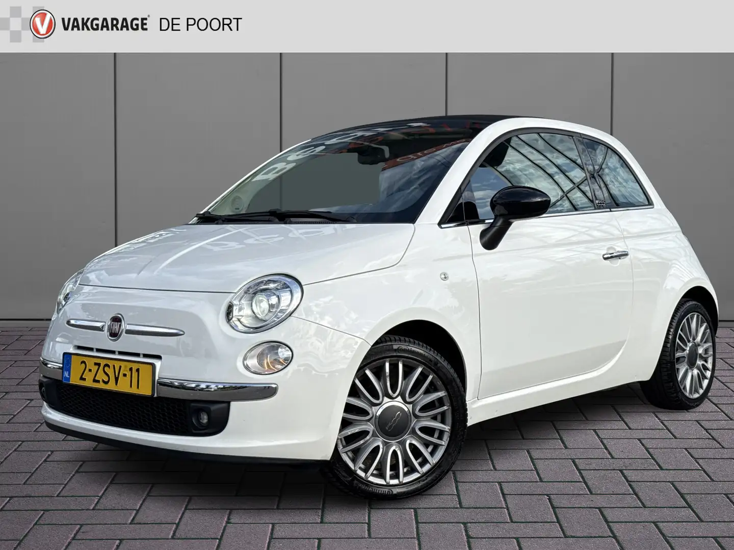 Fiat 500C 0.9 TwinAir Turbo Cult | NL-auto | Clima | Cruisec Wit - 1
