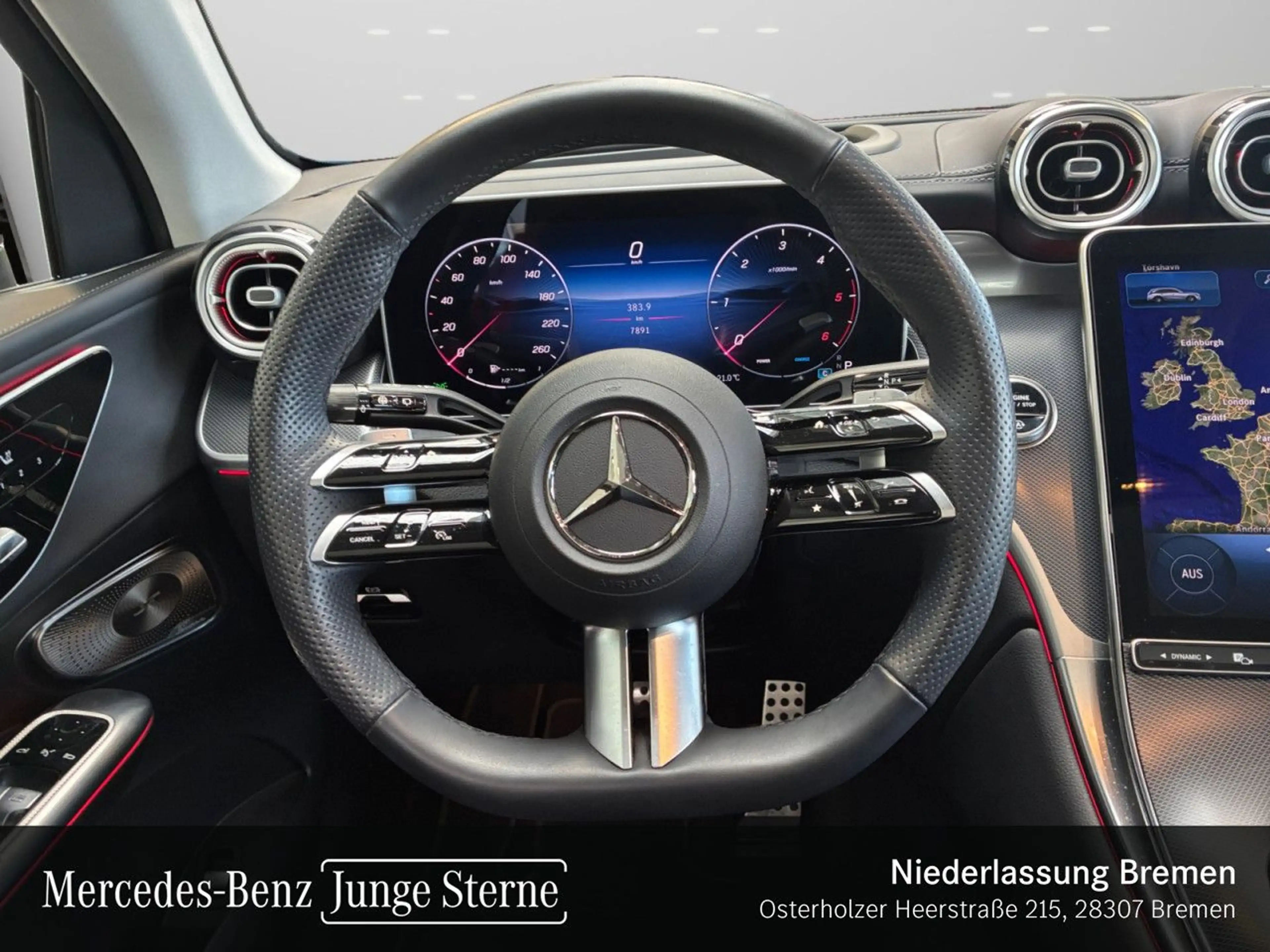 Mercedes-Benz GLC 450 d 4M AMG+NIGHT+PANO+360+AHK+LED+BURMESTER — photo 13