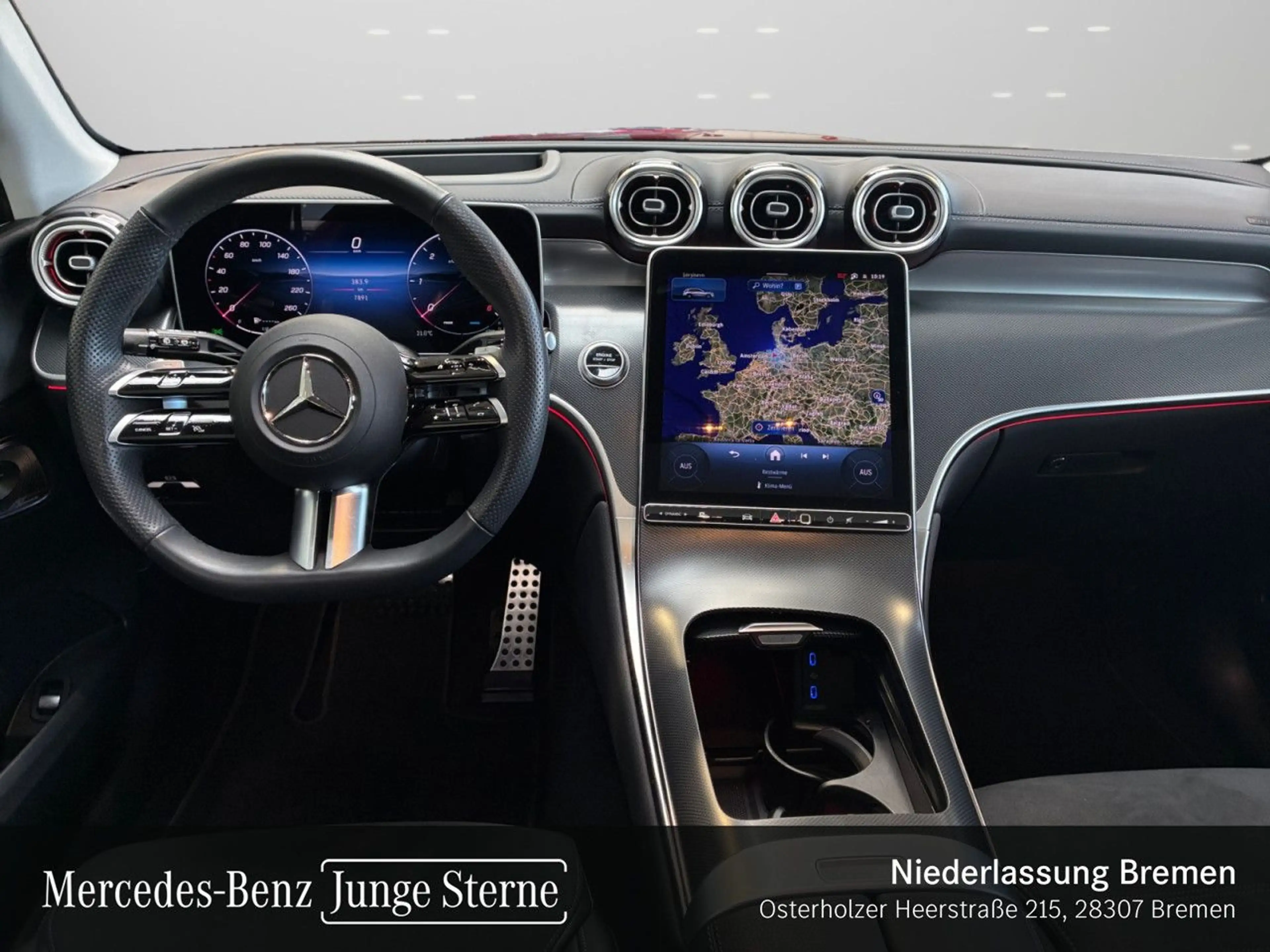Mercedes-Benz GLC 450 d 4M AMG+NIGHT+PANO+360+AHK+LED+BURMESTER — photo 12