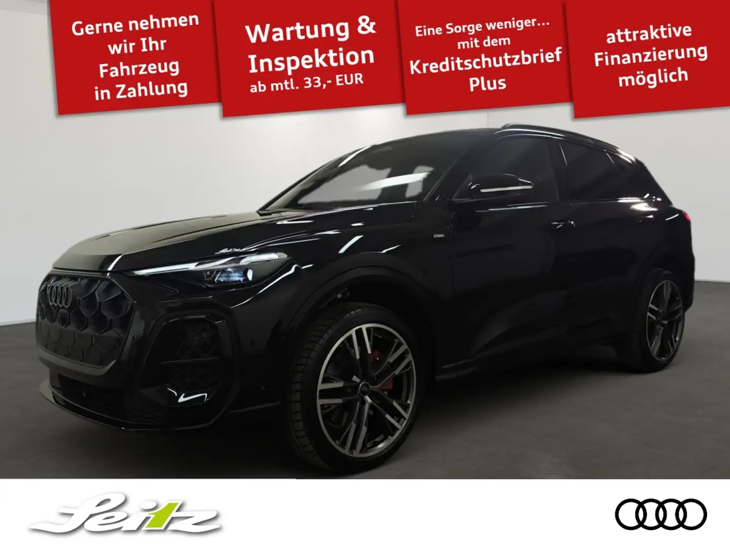 Audi Q5 2.0 TDI quattro *AHK*PANO*HEAD-UP* Schwarz - 1
