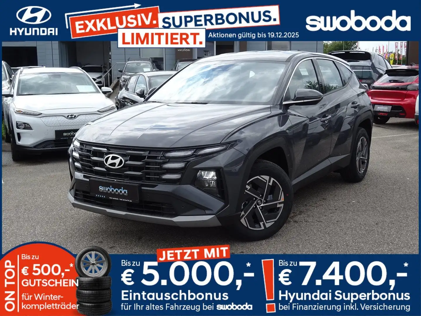 Hyundai TUCSON Tucson NX4 Smart Line 1,6 T-GDi 2WD t5bs1-P3 Grigio - 1