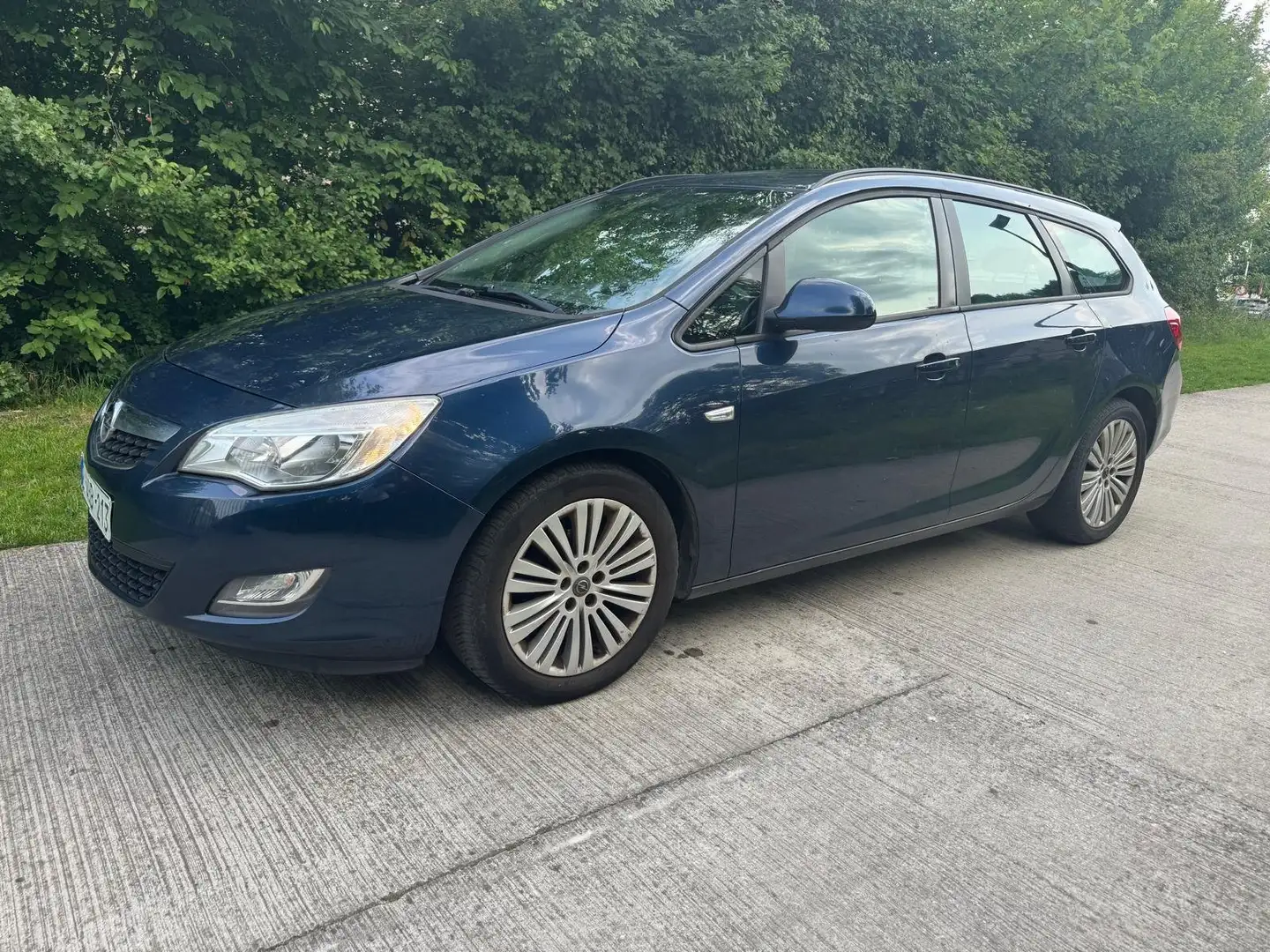 Opel Astra Diesel Blauw - 2