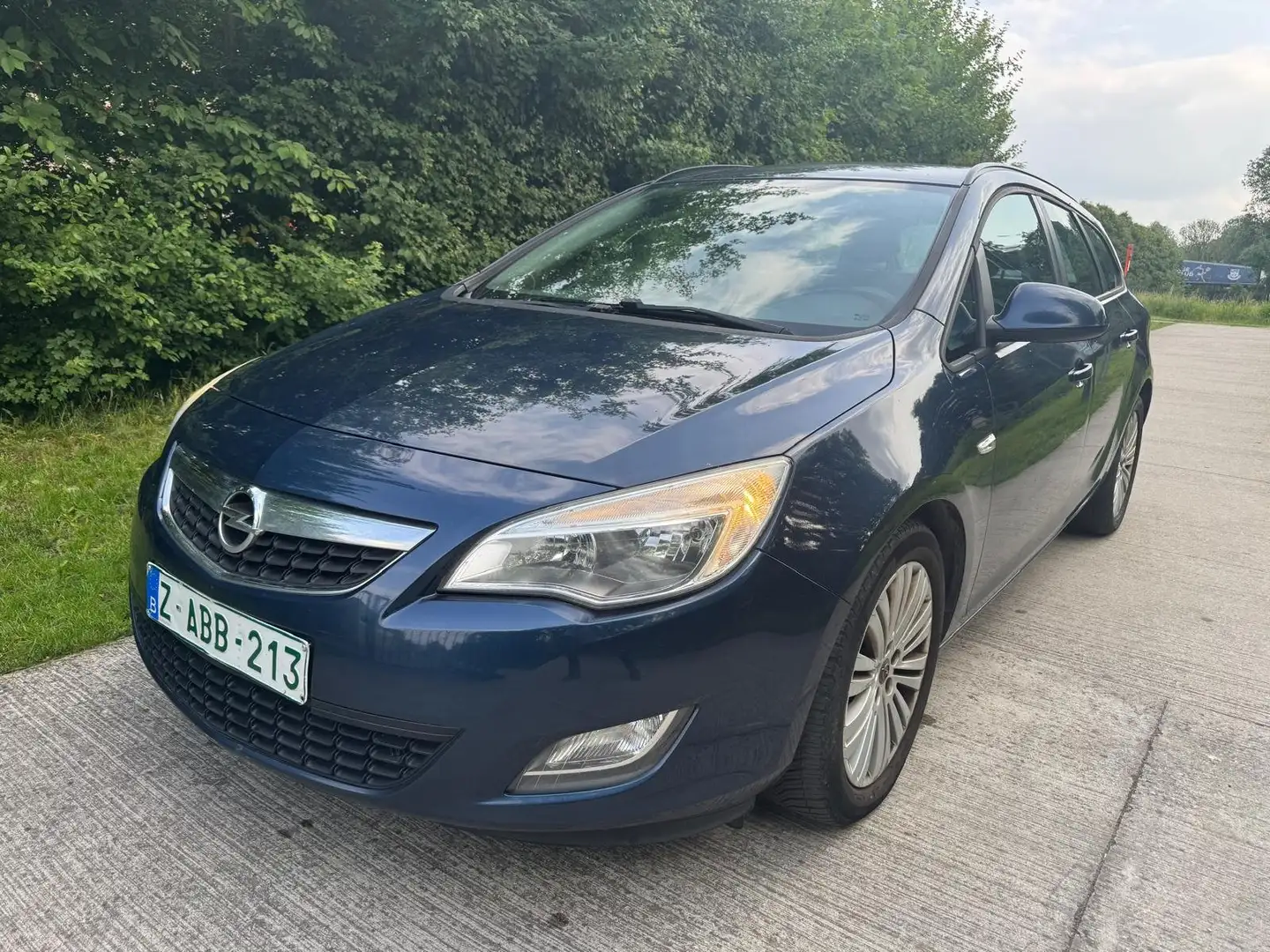 Opel Astra Diesel Blauw - 1